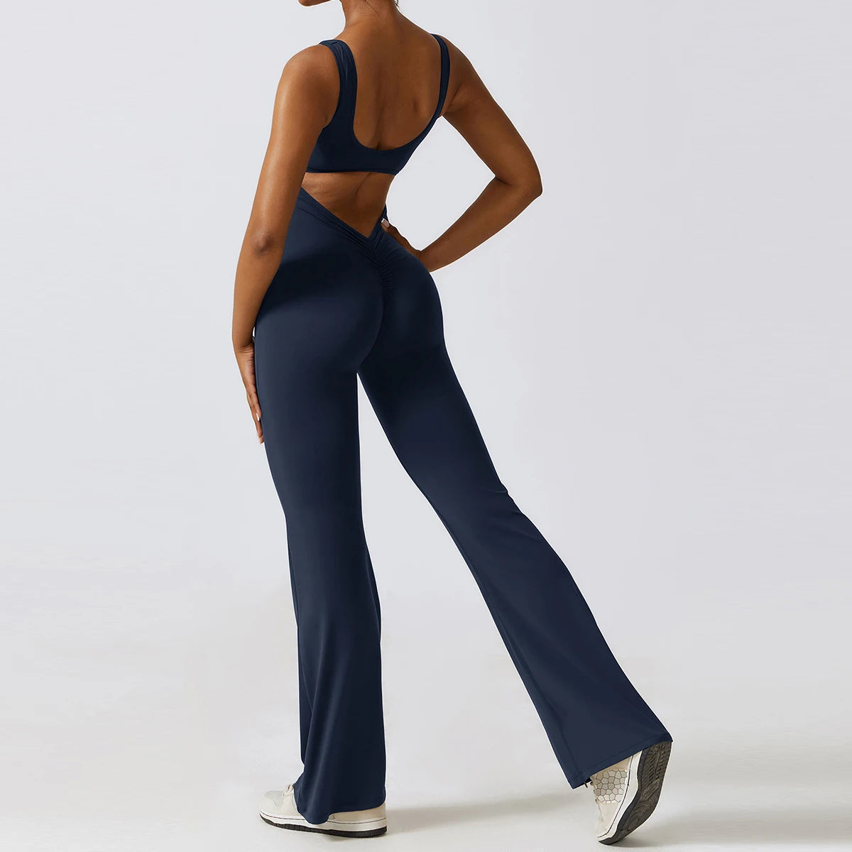 Mono deportivos mujer gym,Conjunto de gimnasio de sensación desnuda para mujer, traje de Yoga de entrenamiento, ropa deportiva, mono deportivo, mamelucos de Fitness, monos de entrenamiento femeninos elásticos