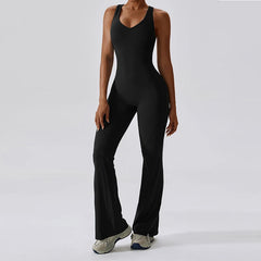 Mono deportivos mujer gym,Conjunto de gimnasio de sensación desnuda para mujer, traje de Yoga de entrenamiento, ropa deportiva, mono deportivo, mamelucos de Fitness, monos de entrenamiento femeninos elásticos